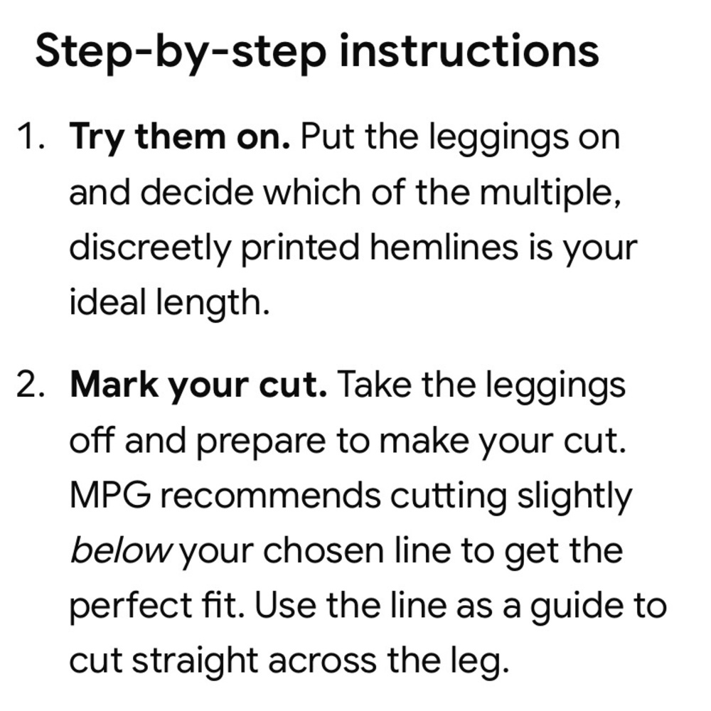 MPG REVITALIZE CUT—TO-LENGTH LEGGINGS IN MAHOGANY STRIPE XL - Picture 8 of 9